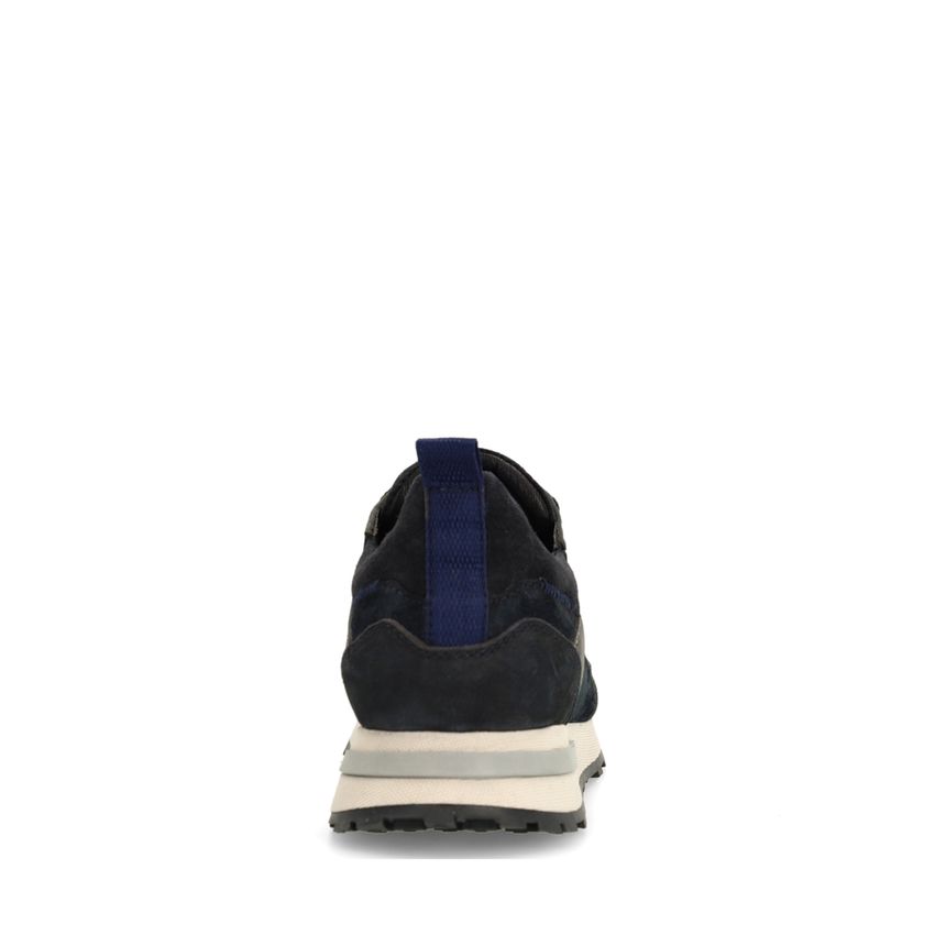 Navy nubuck sneakers