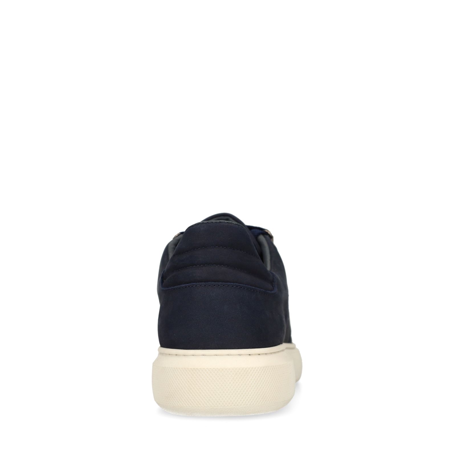 Dunkelblaue Nubuk-Sneaker