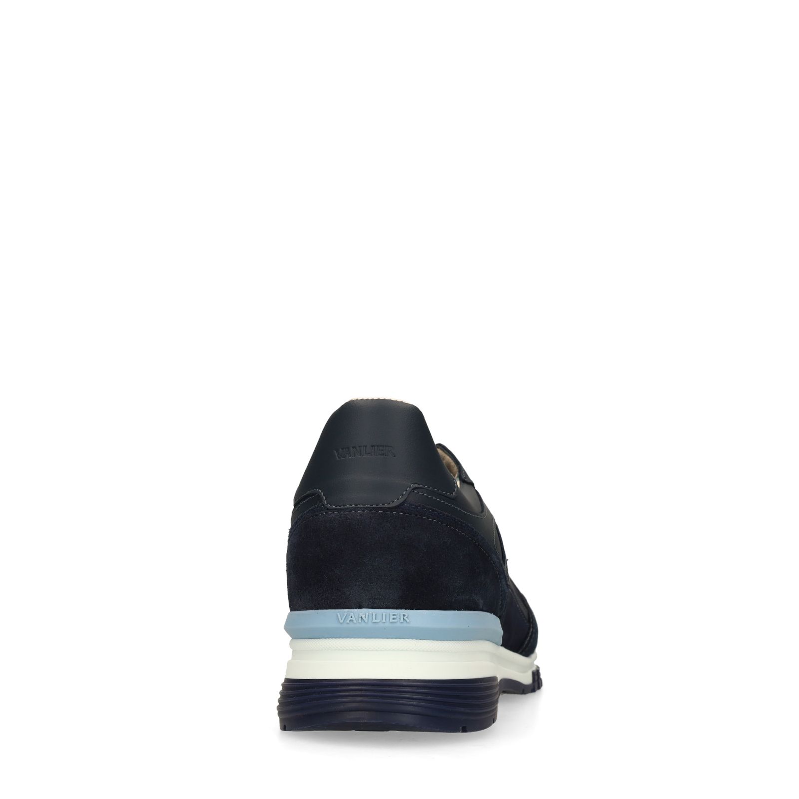 Donkerblauwe Veneto suède sneakers