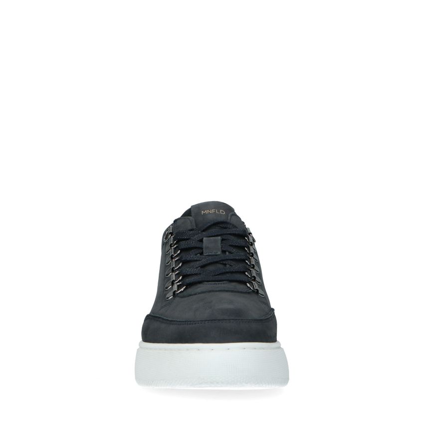 Navy nubuck sneakers