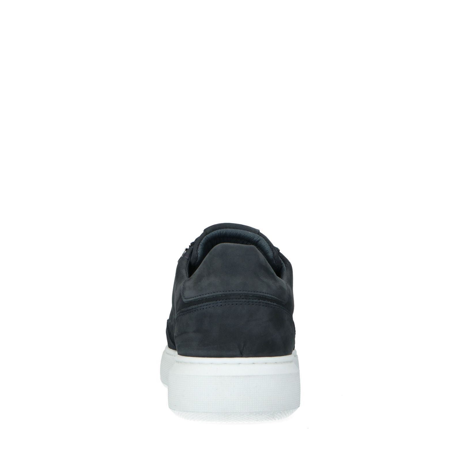 Donkerblauwe nubuck sneakers