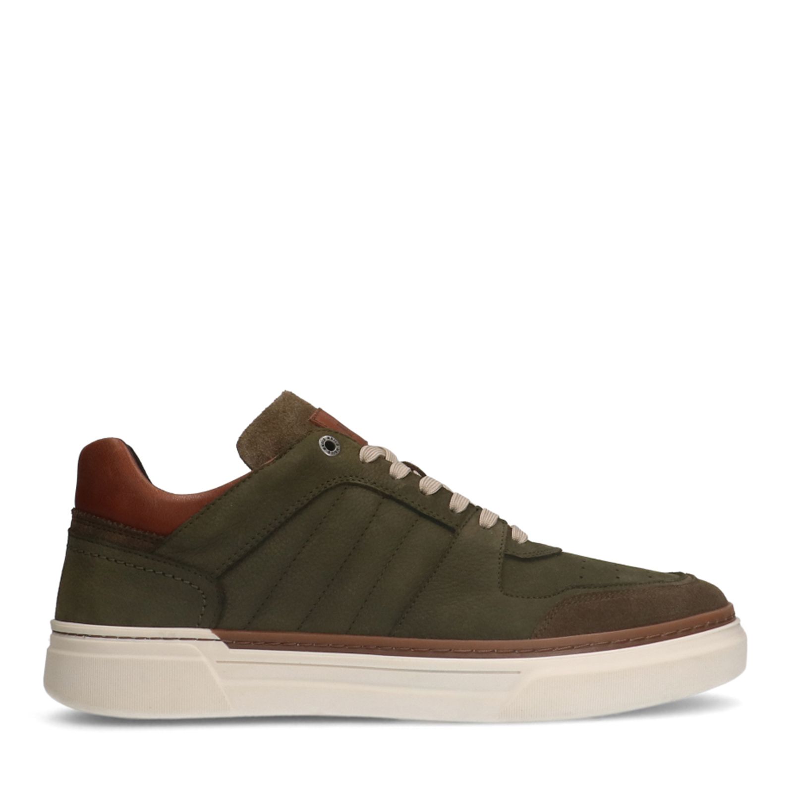 Kaki Nubuk-Sneaker