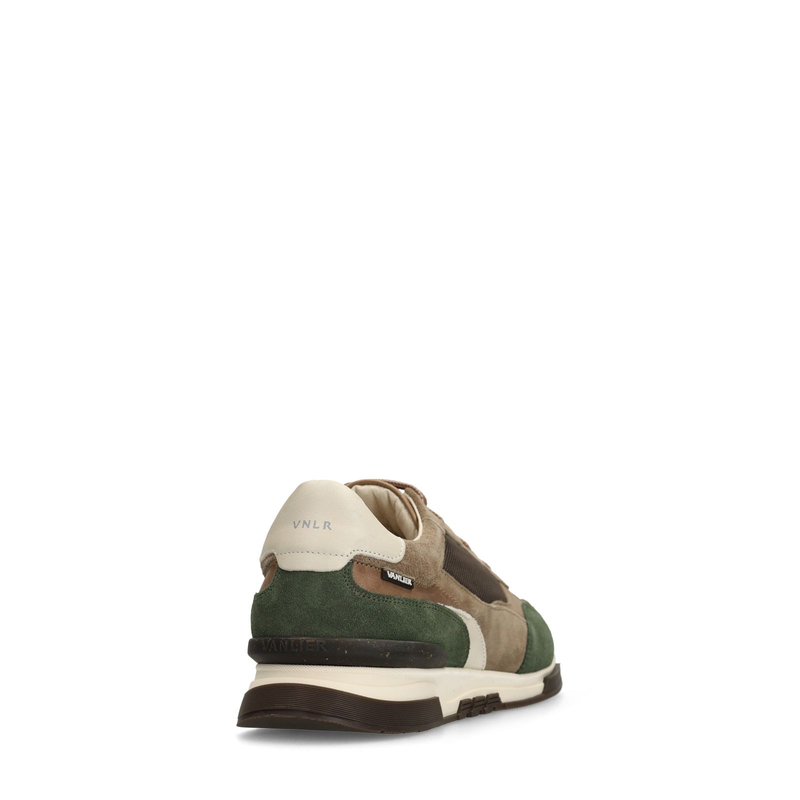 Groene suède sneakers