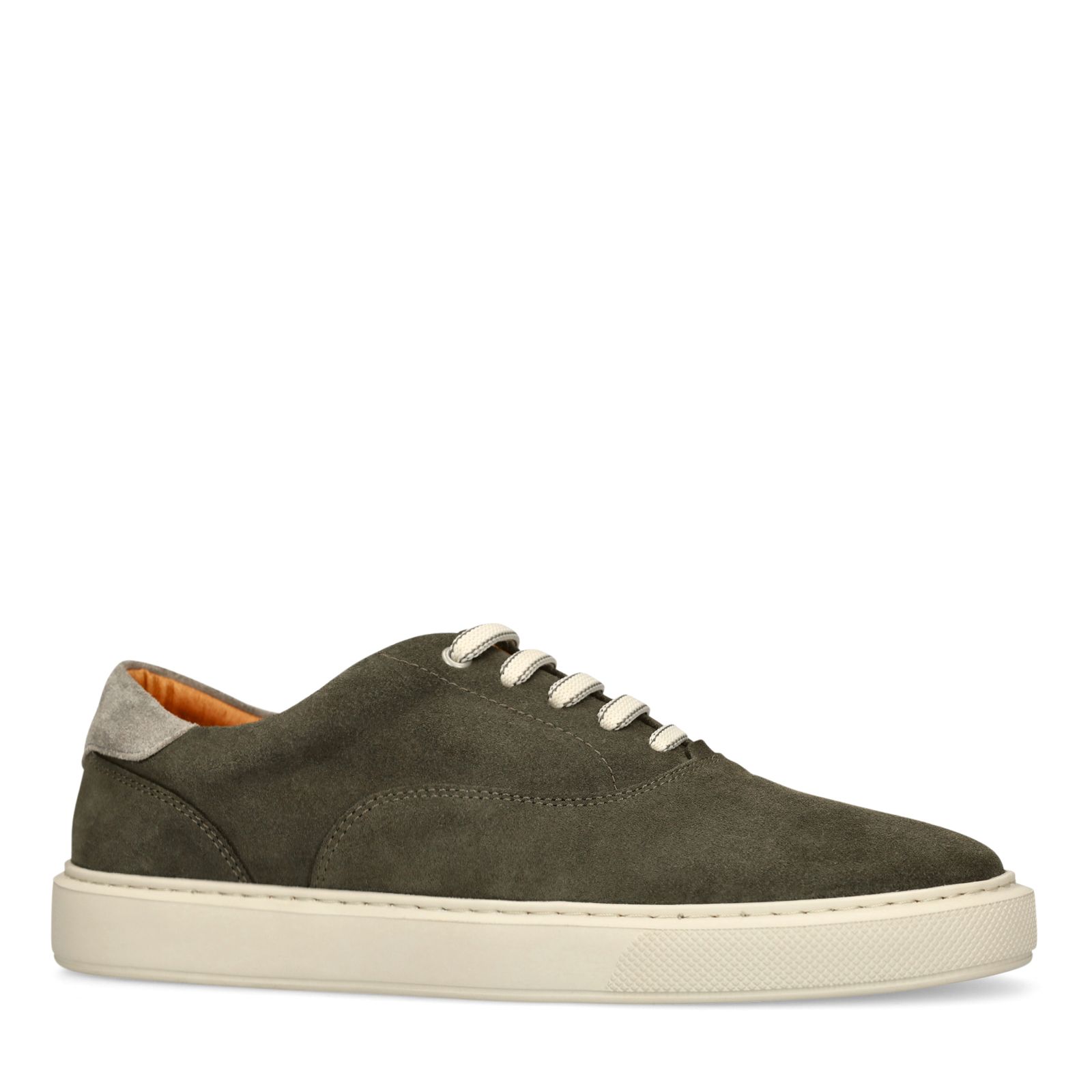 Groene suède sneakers