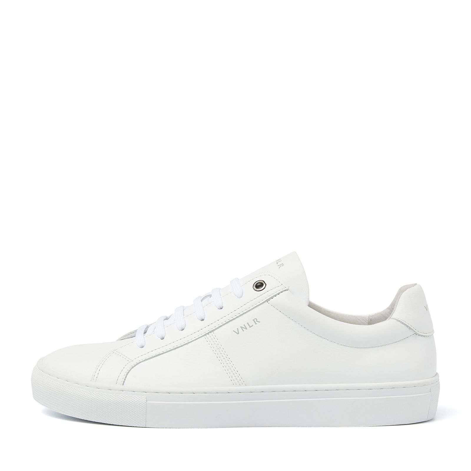 Witte leren sneakers