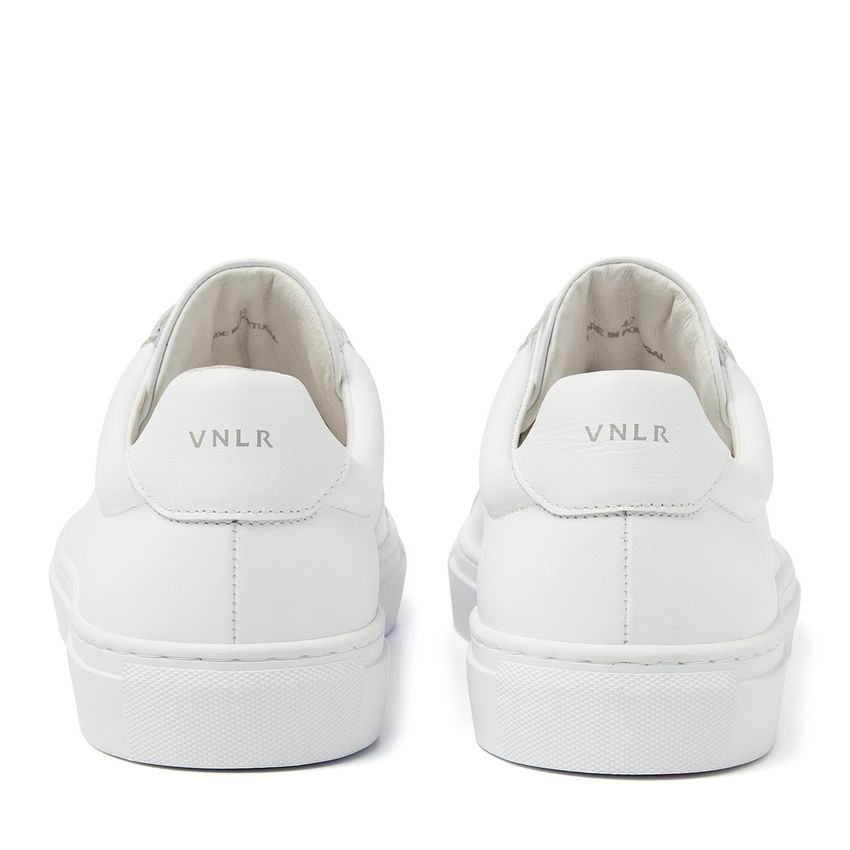 Witte leren sneakers