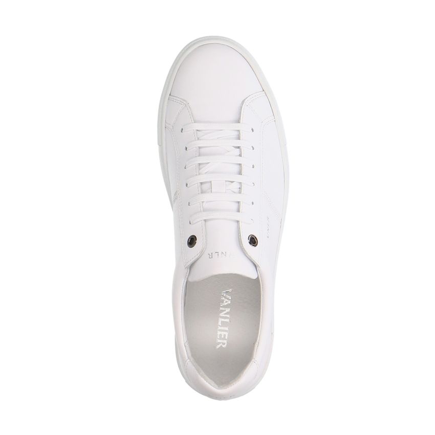 Witte leren sneakers