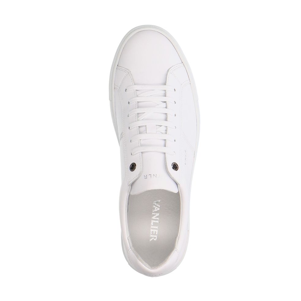 Witte Novara leren sneakers