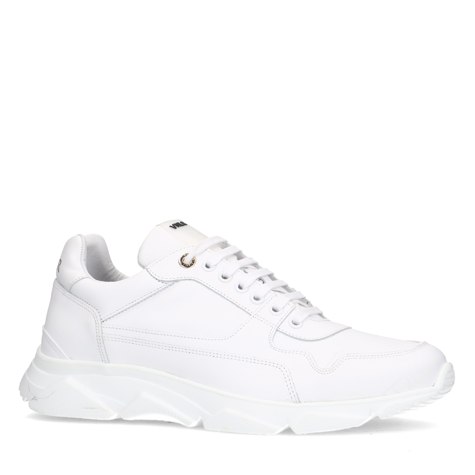 Witte lage best sale dames sneakers