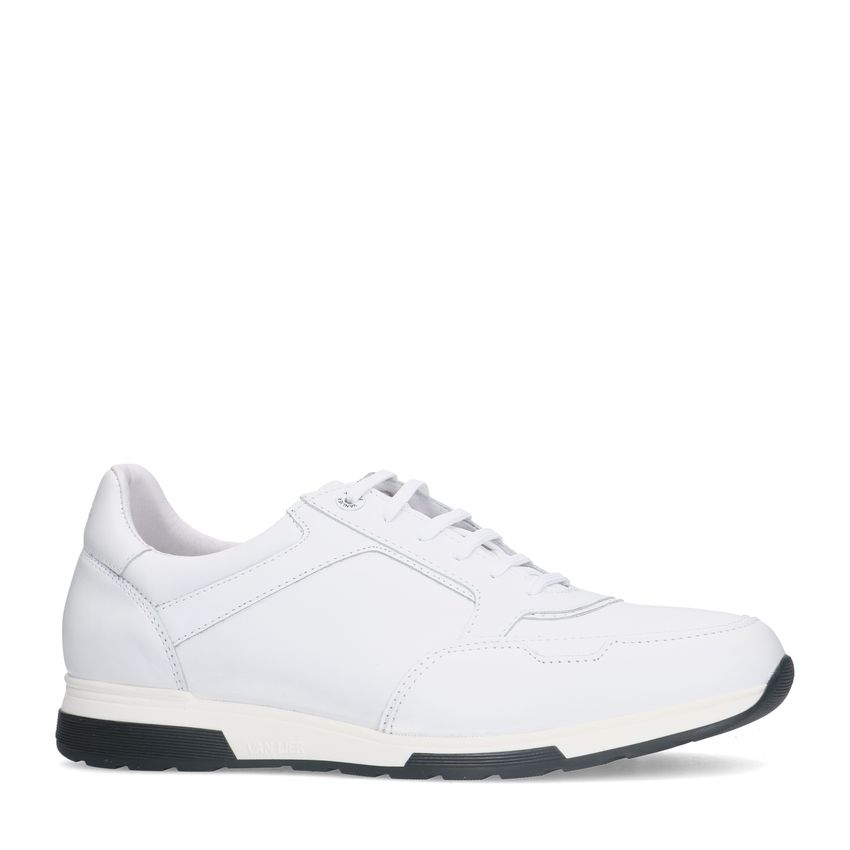 Witte leren sneakers