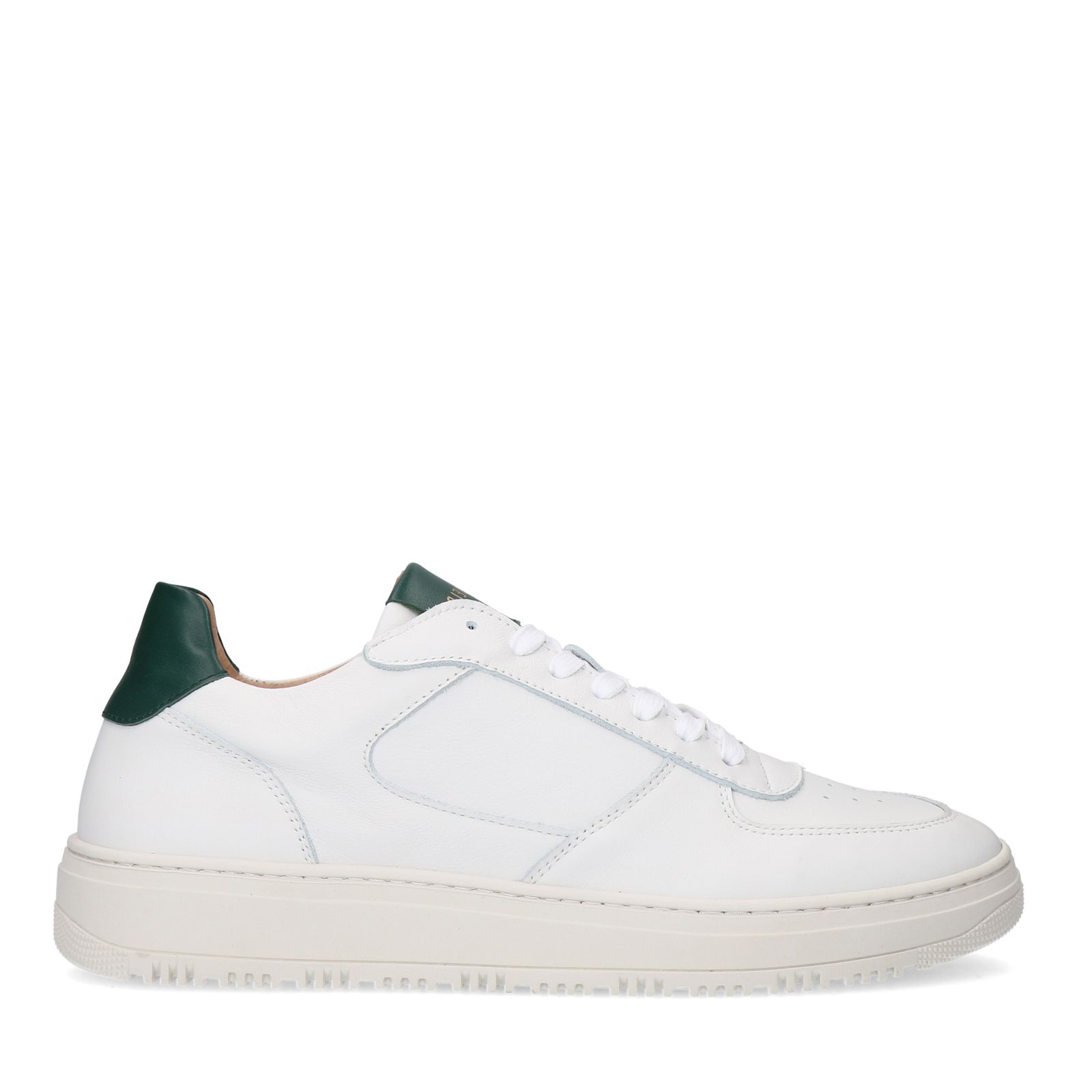 Witte leren sneakers