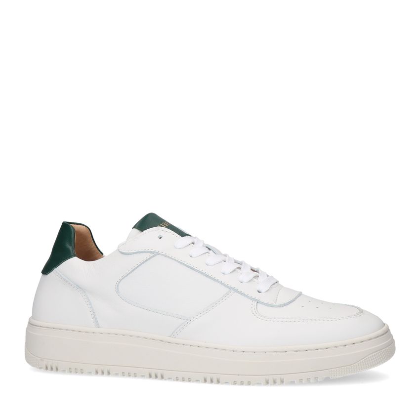 Witte leren sneakers