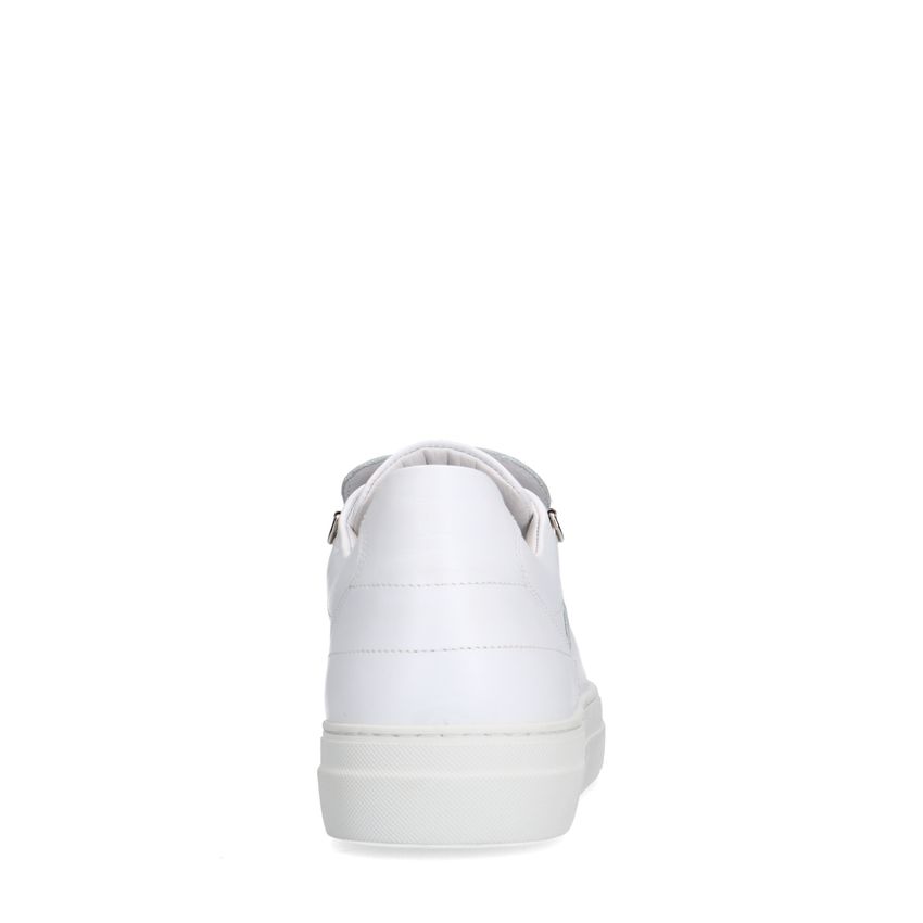 Witte leren sneakers