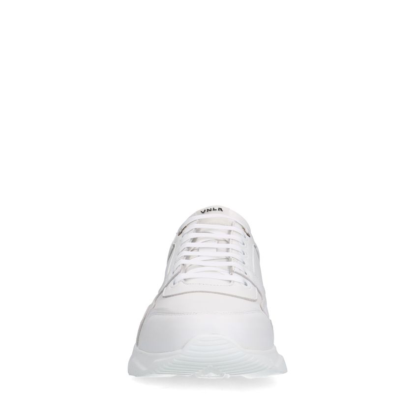 Witte leren sneakers