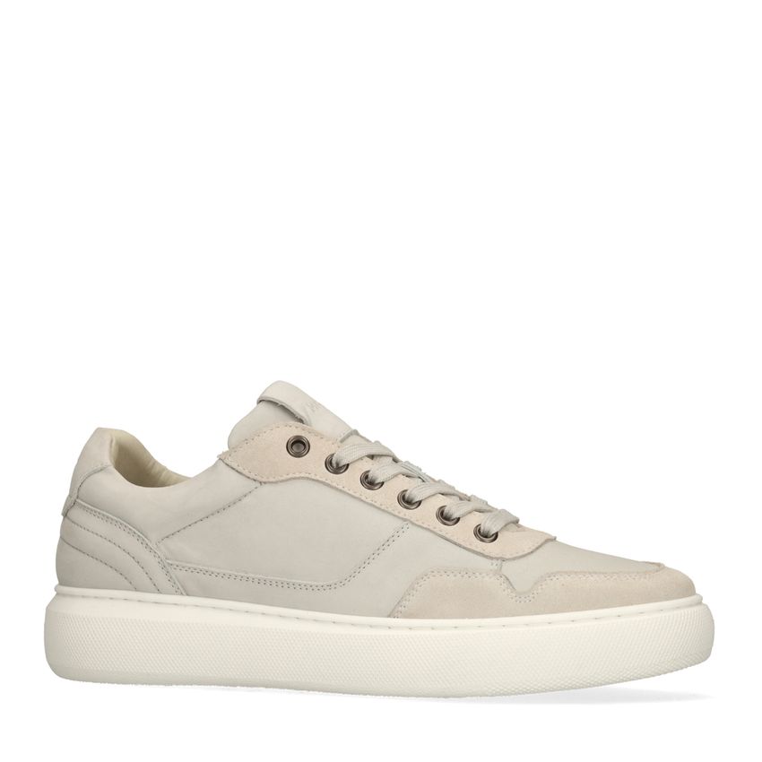 Offwhite Nubuk-Sneaker