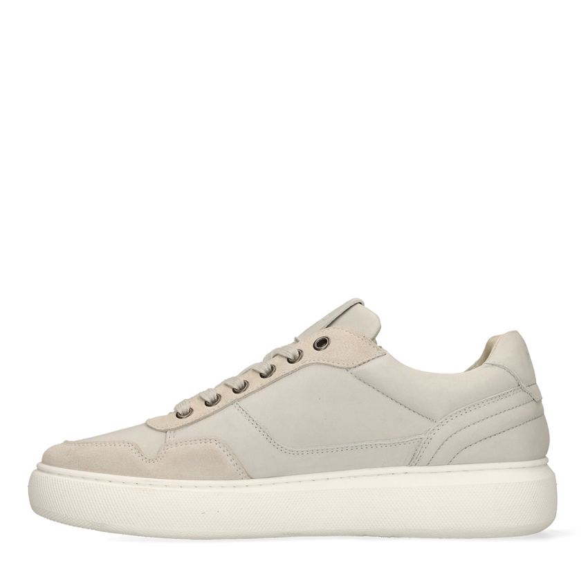 Offwhite Nubuk-Sneaker