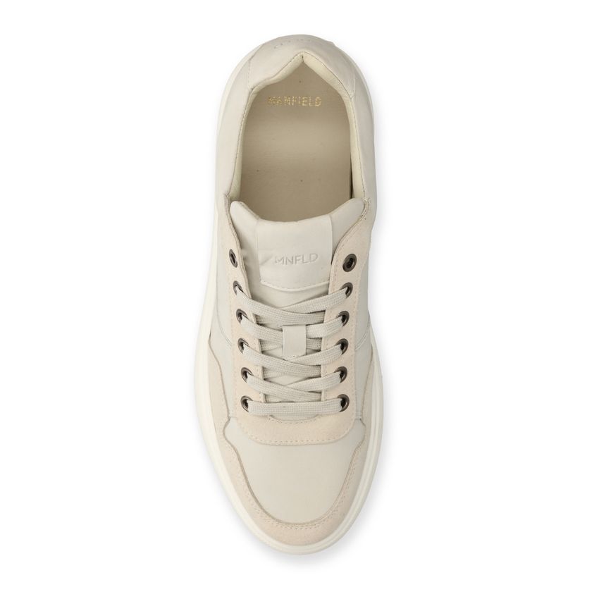Offwhite Nubuk-Sneaker