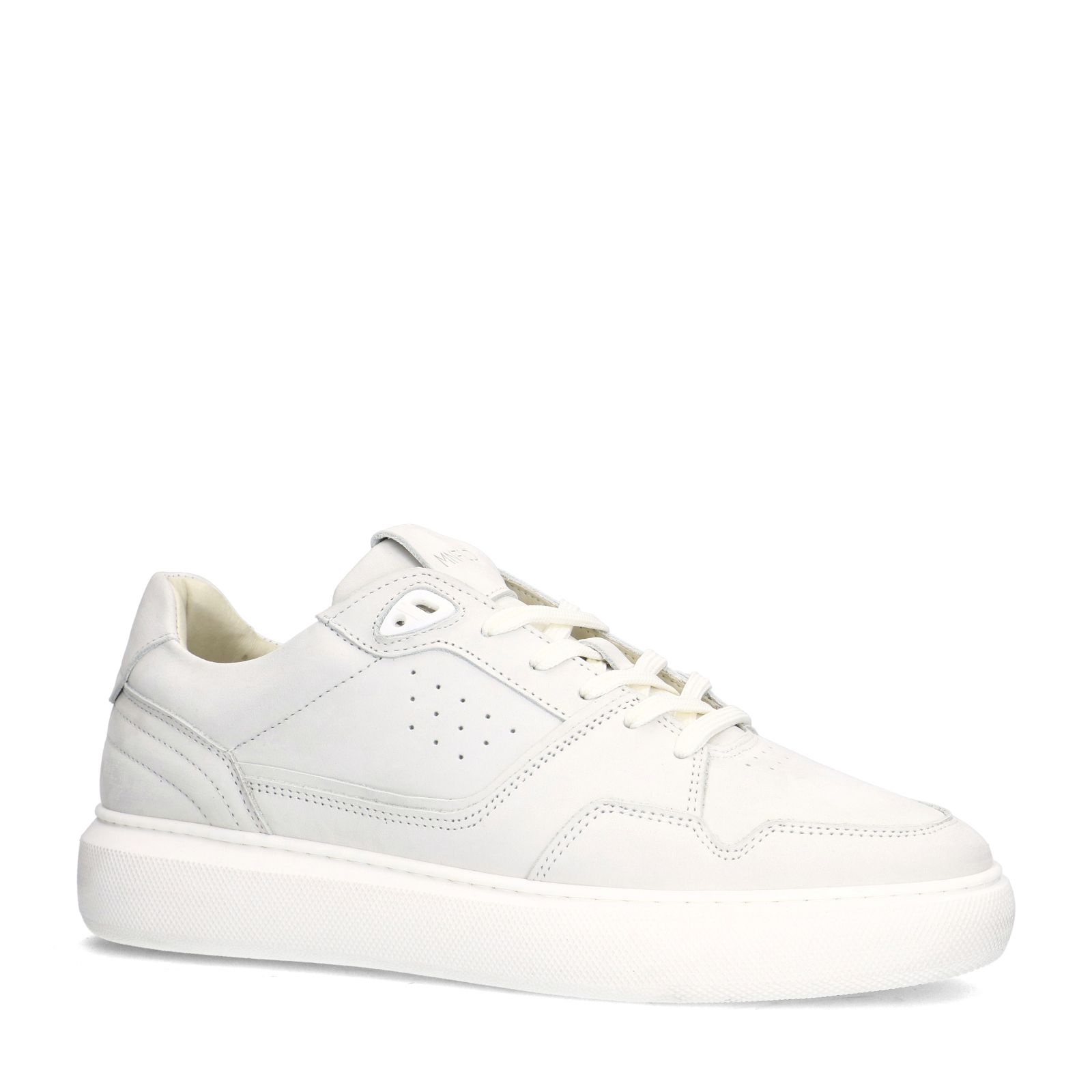 Witte nubuck sneakers