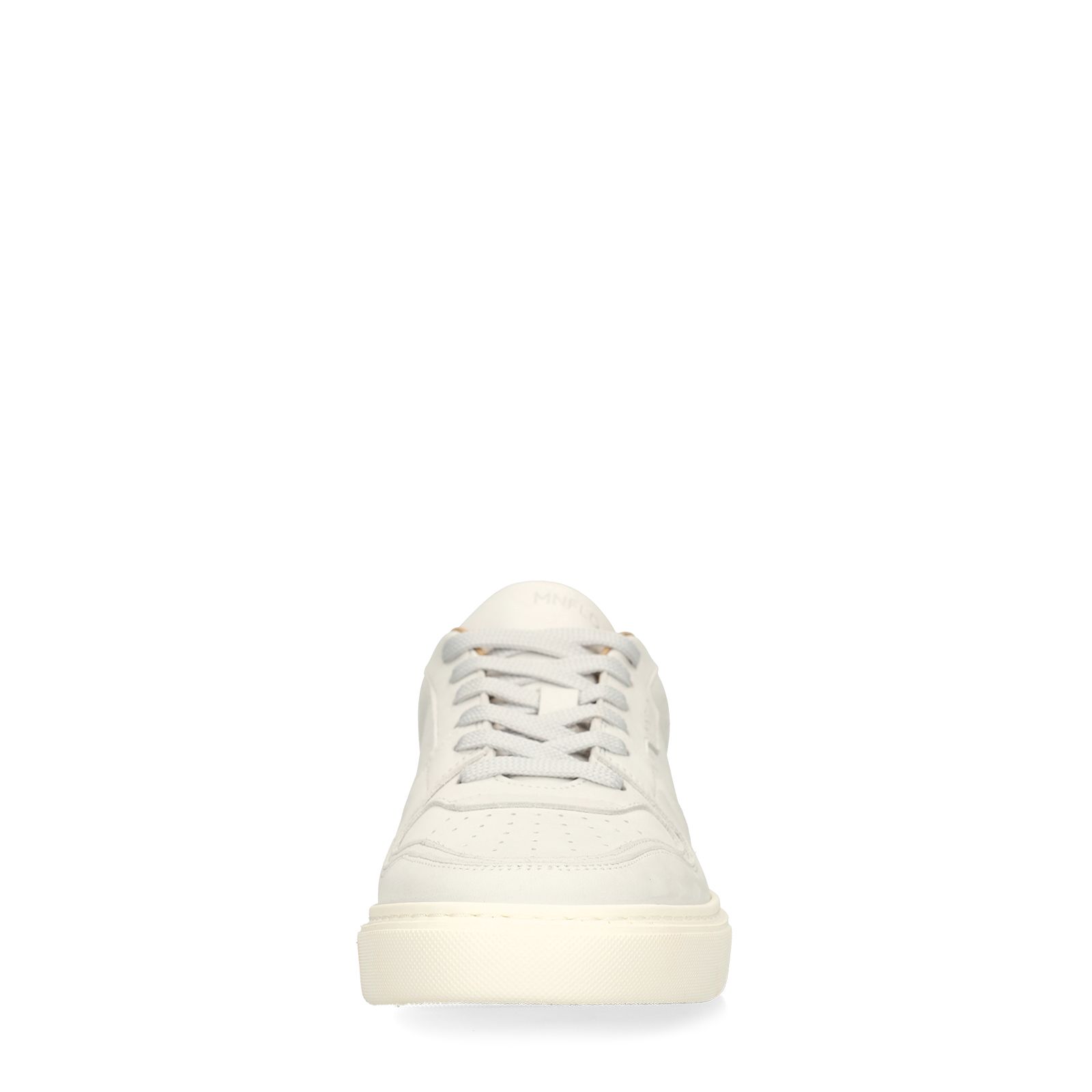 Off white nubuck sneakers