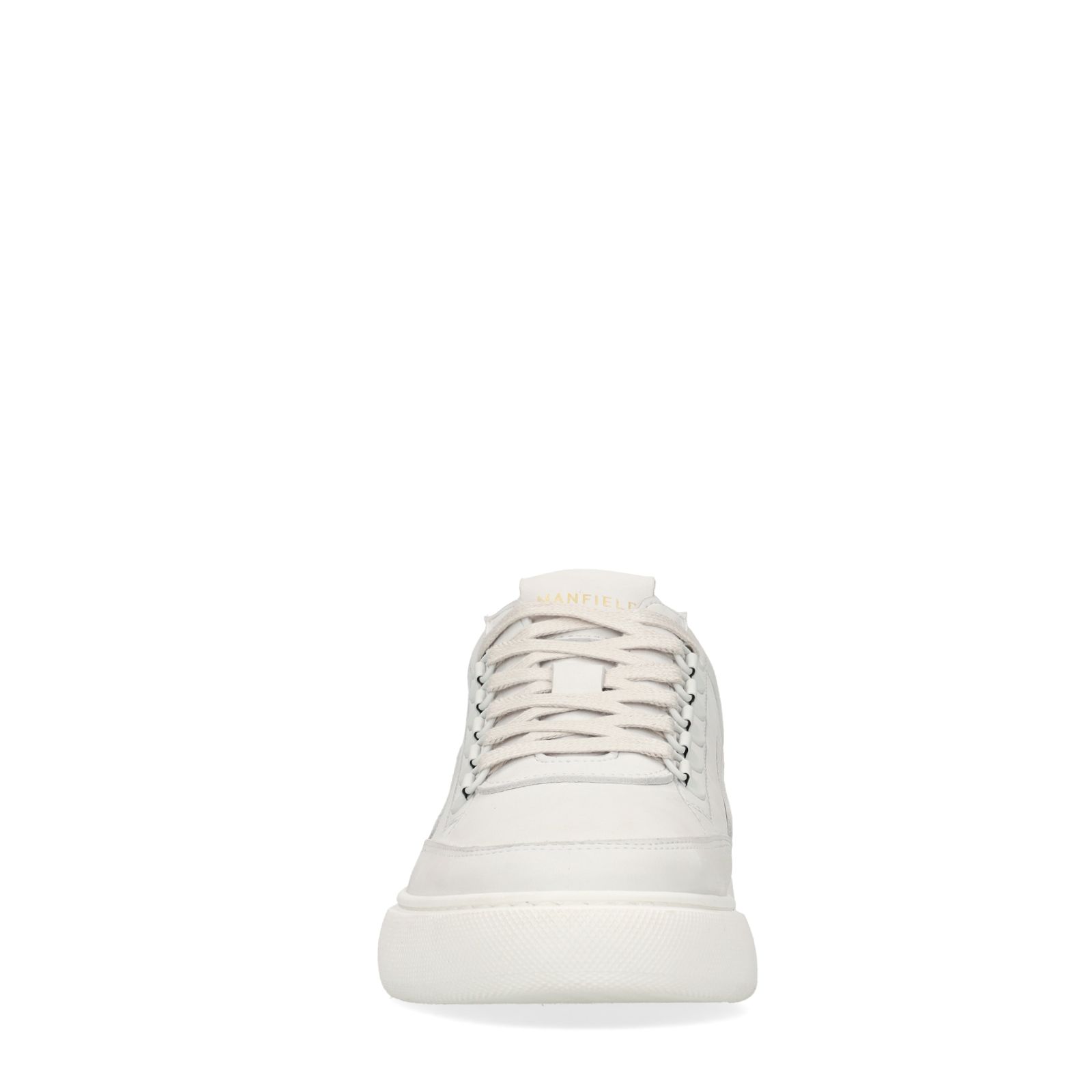 Off white nubuck sneakers