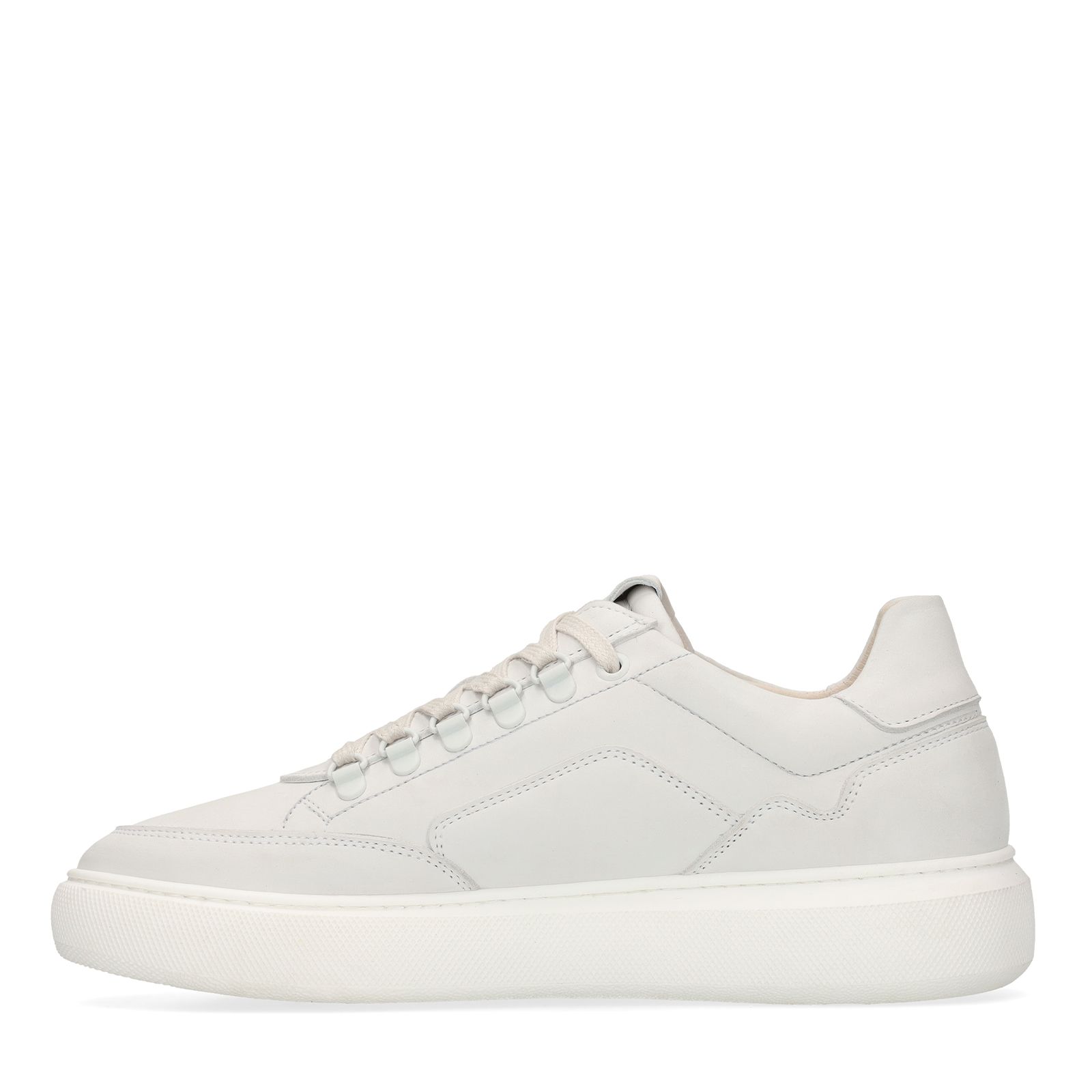 Offwhite Nubuk-Sneaker