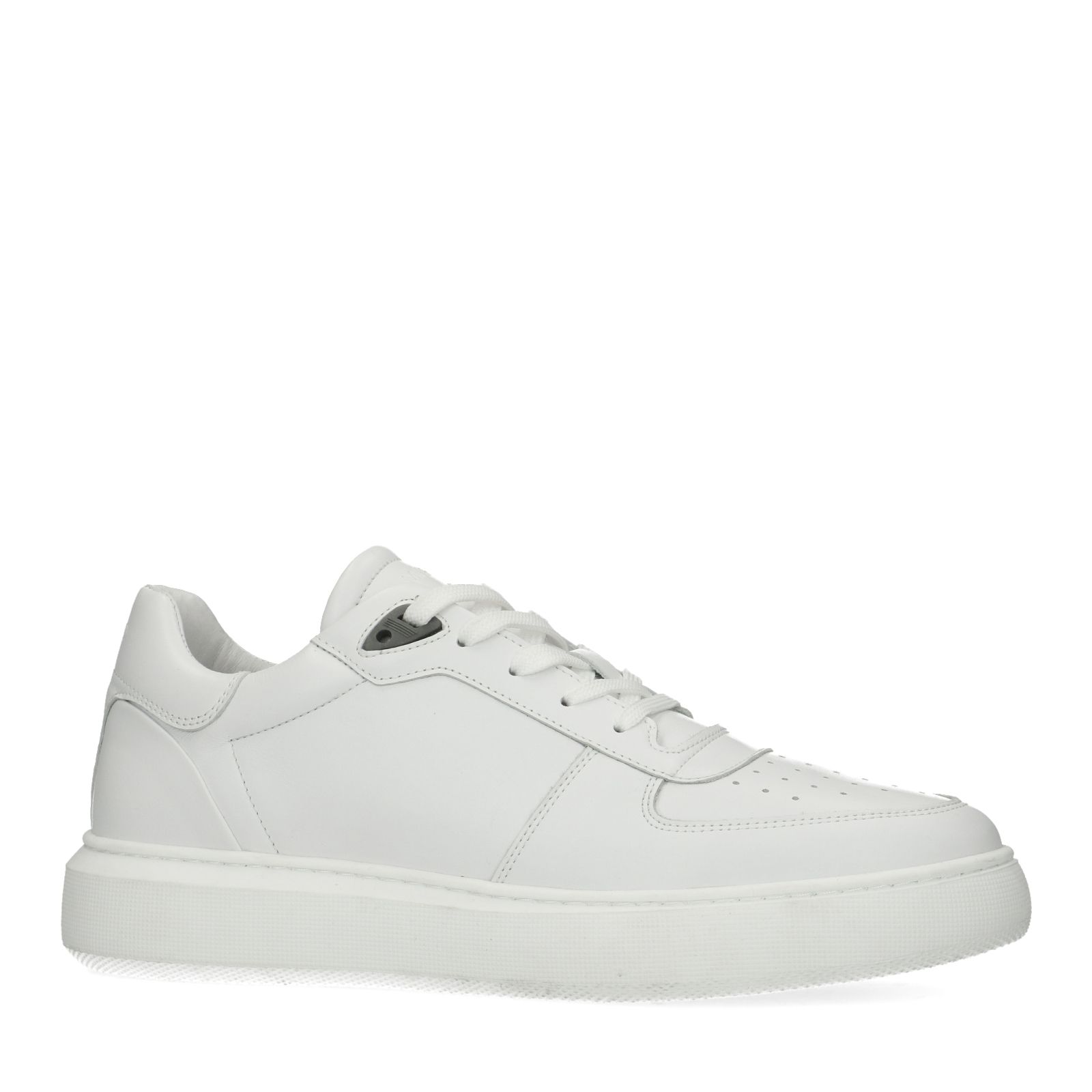 Witte leren sneakers