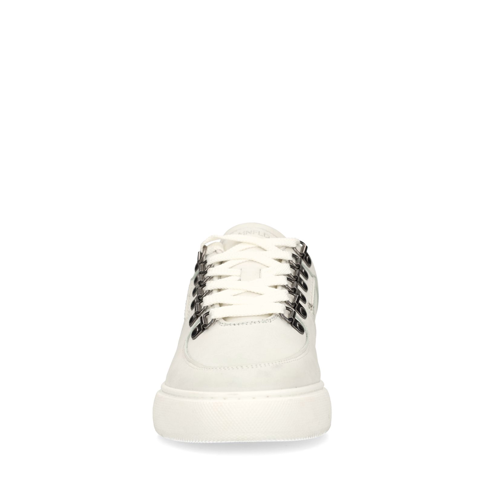 Off white nubuck sneakers