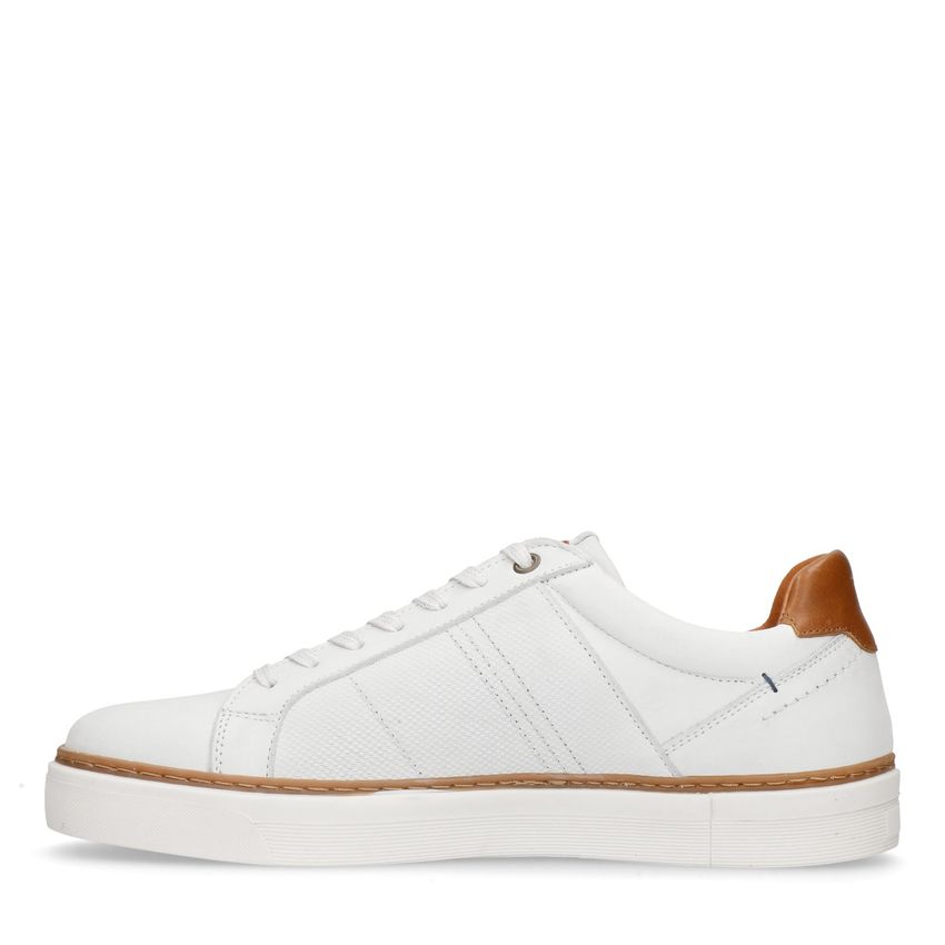 Witte nubuck sneakers