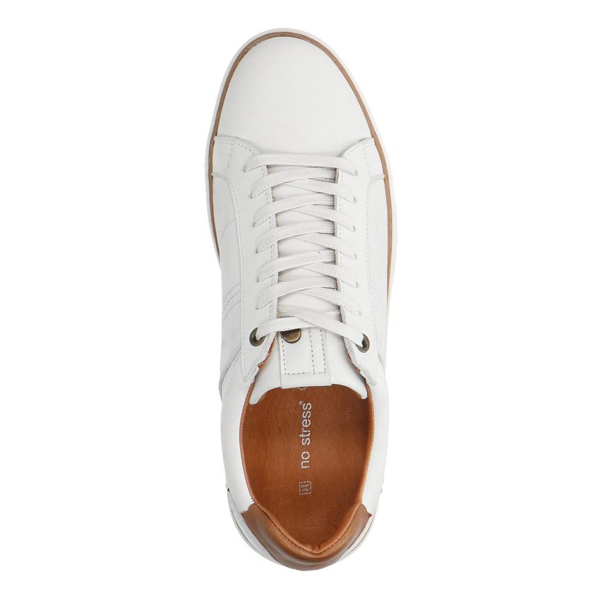 Witte nubuck sneakers