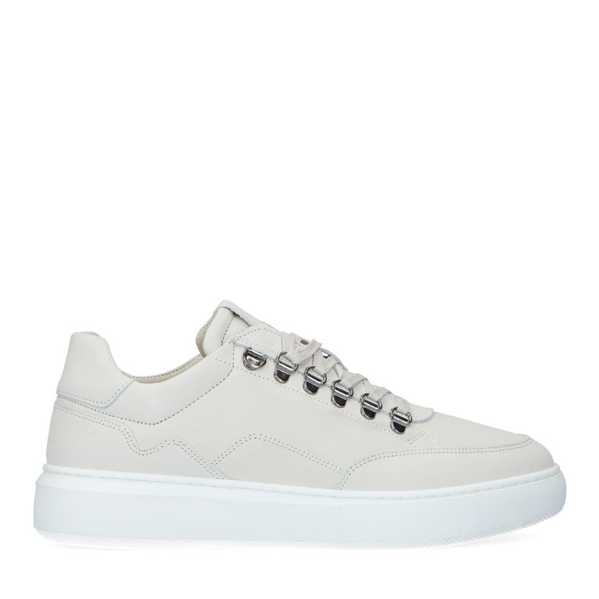 Offwhite Nubuk-Sneaker