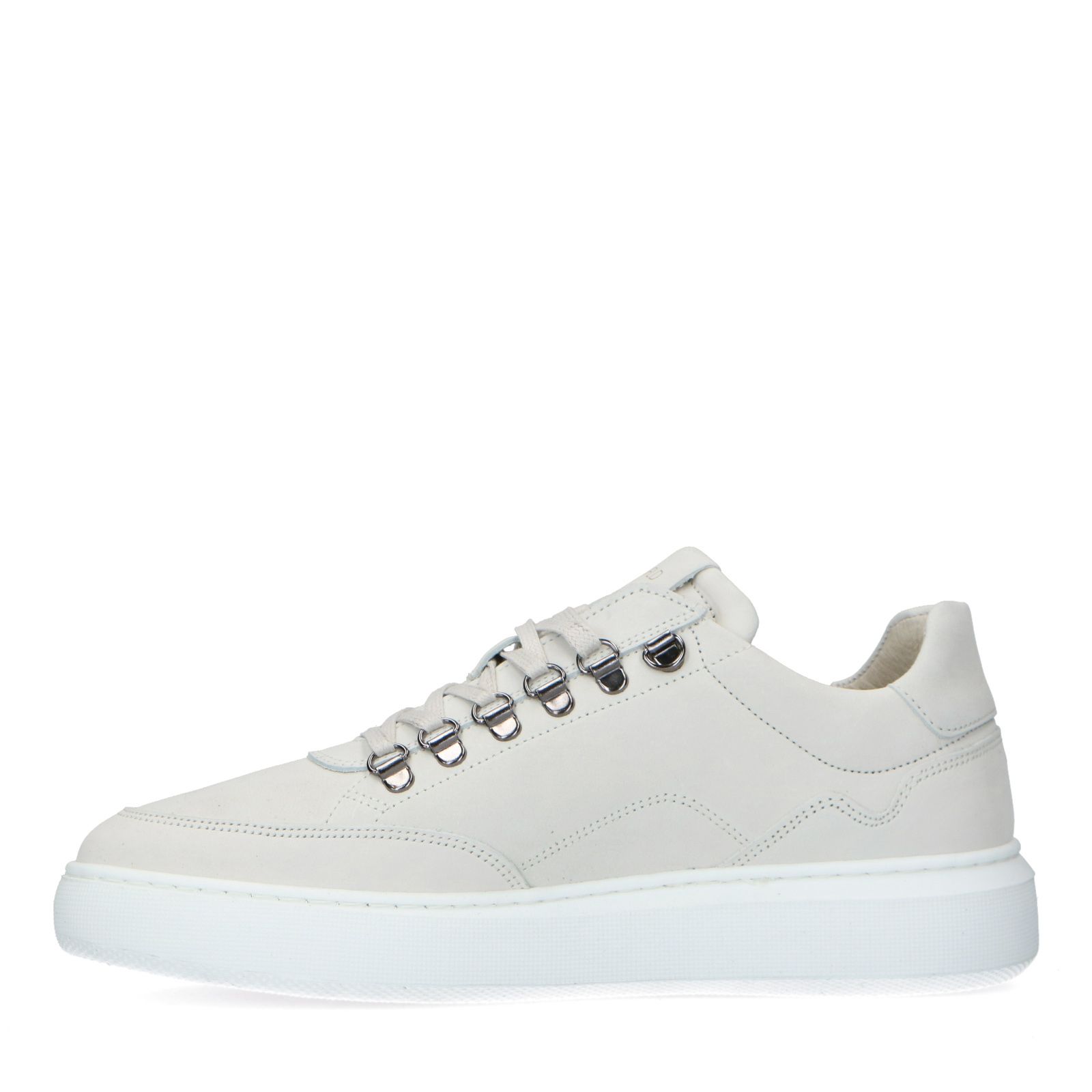 Offwhite Nubuk-Sneaker