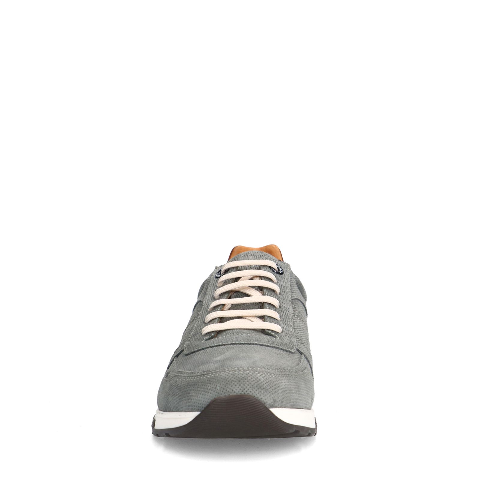 Graue Nubuk-Sneaker