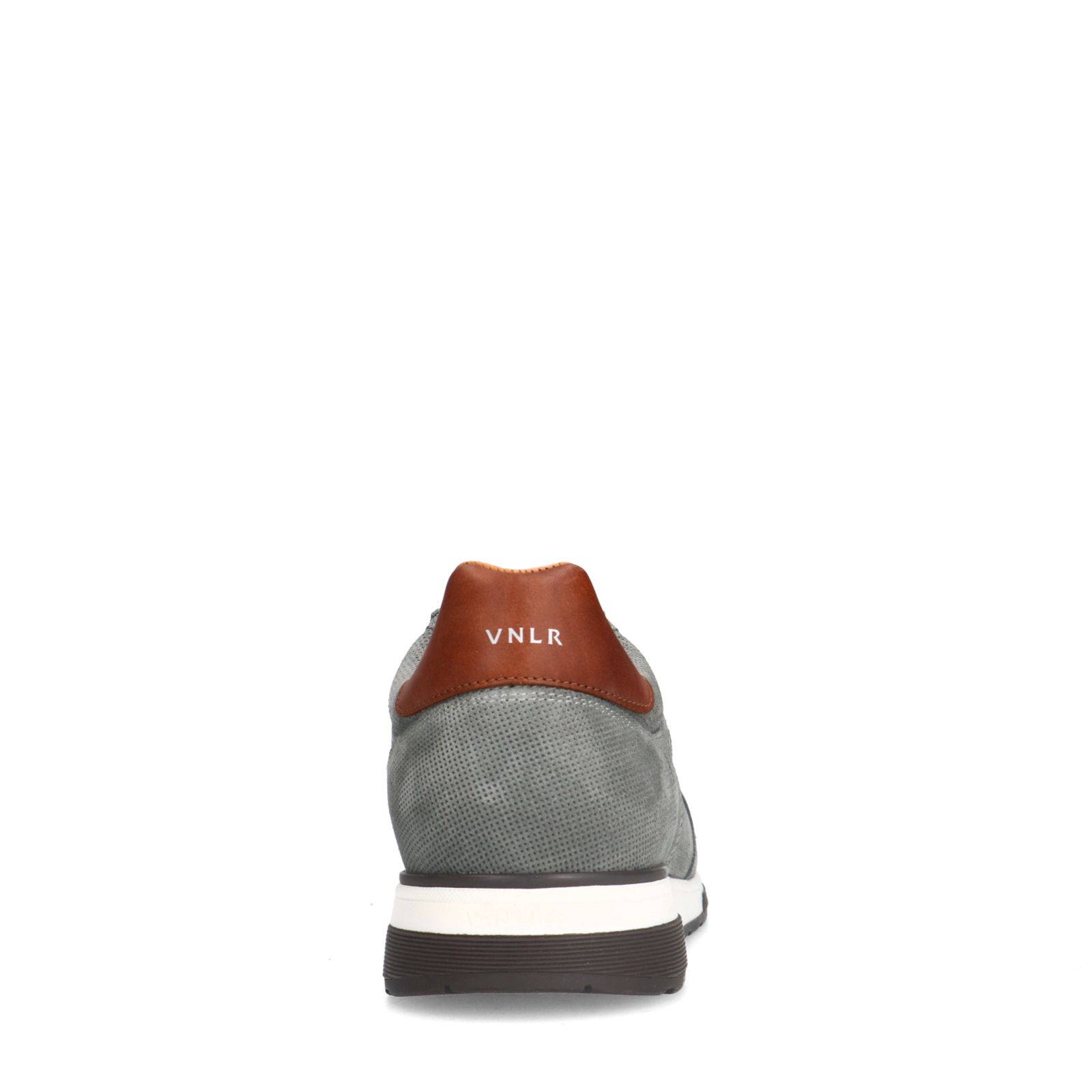 Graue Nubuk-Sneaker
