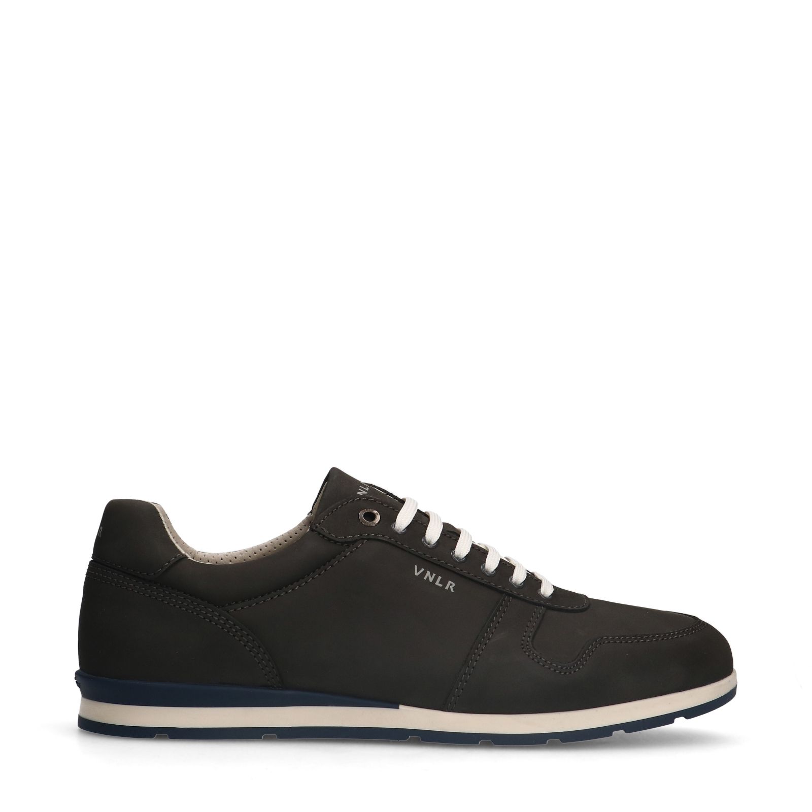 Grijze nubuck sneakers