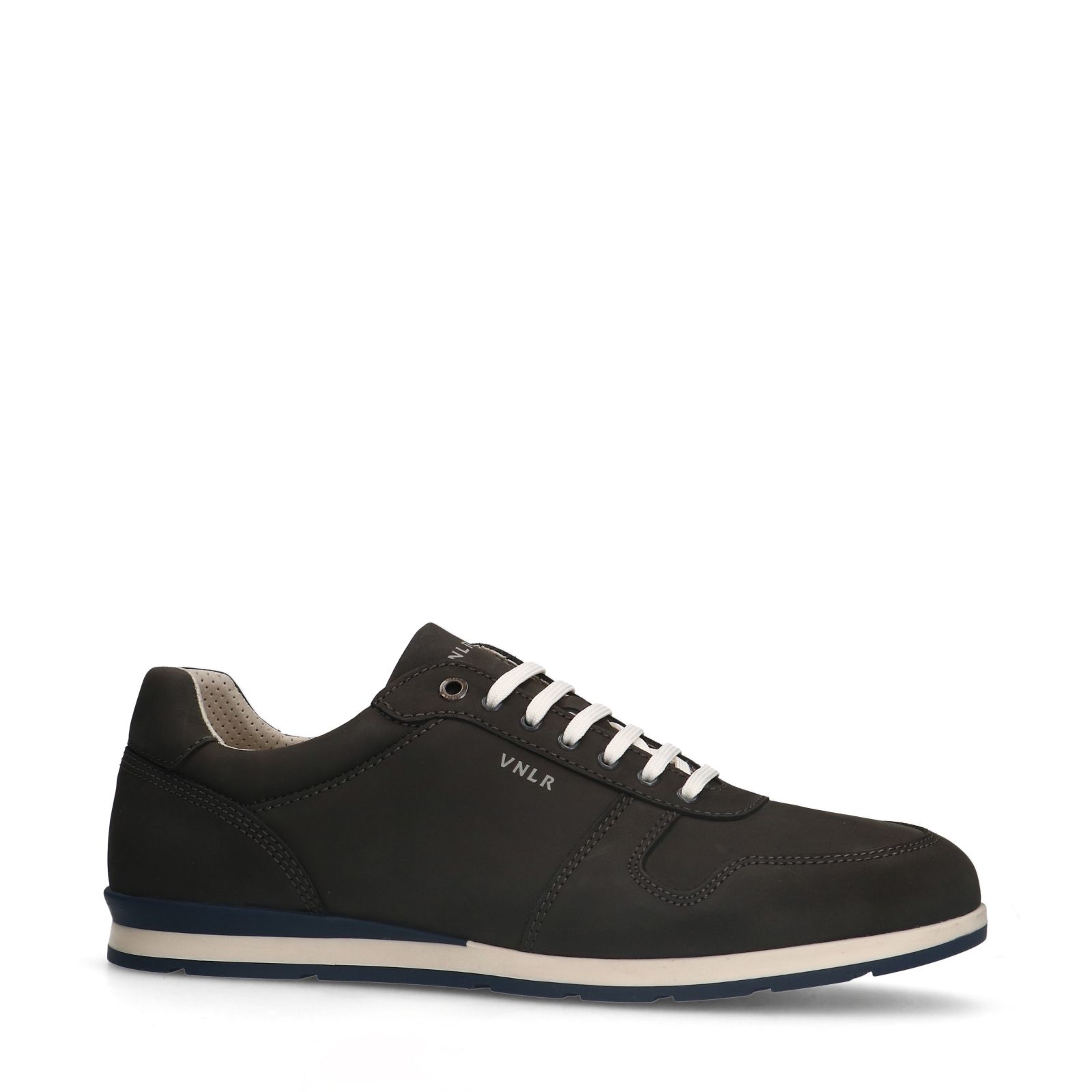 Graue Nubuk-Sneaker