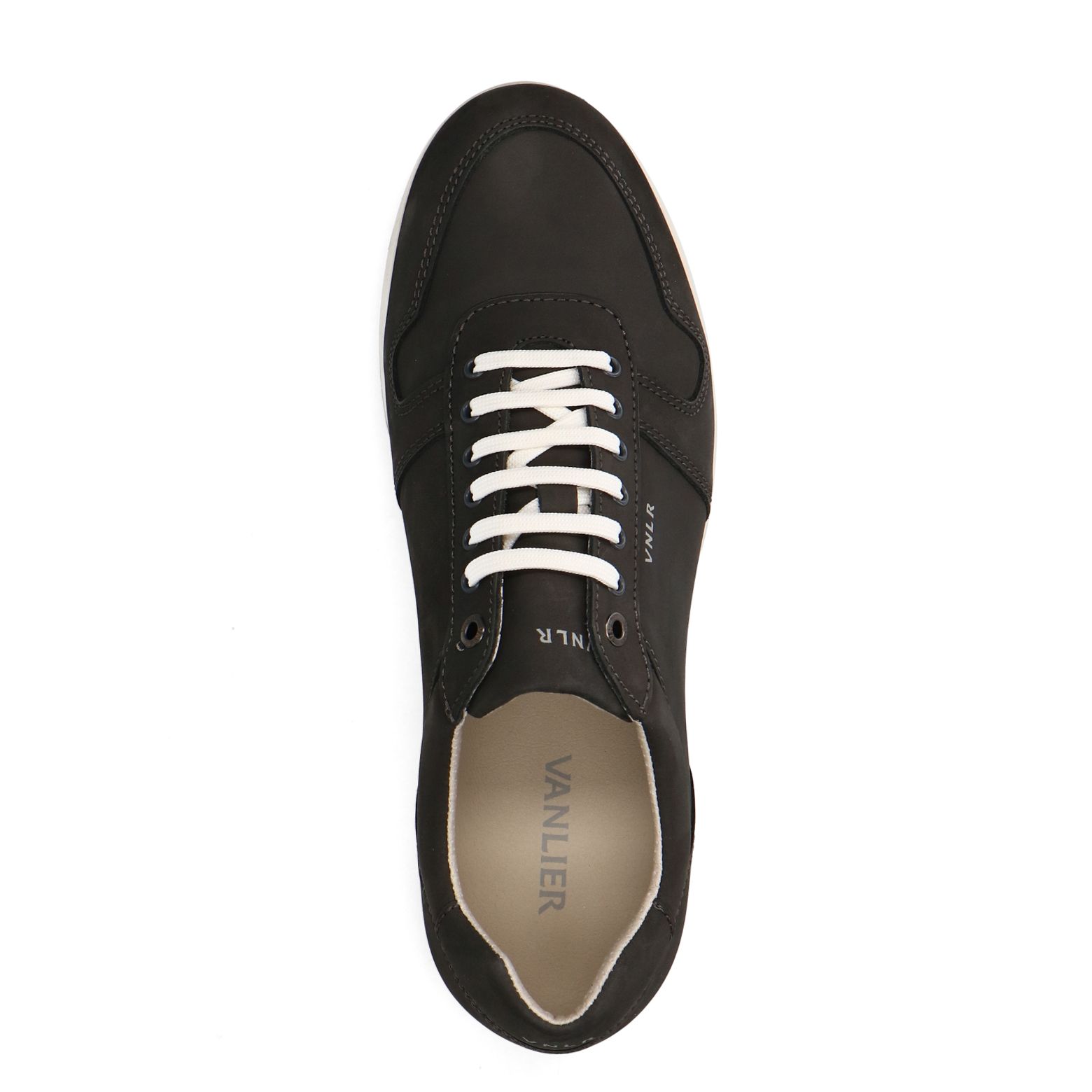 Grijze nubuck sneakers