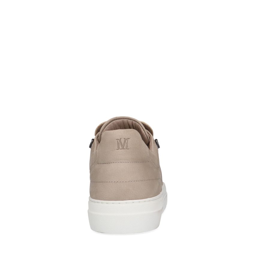 Licht grijze nubuck sneakers