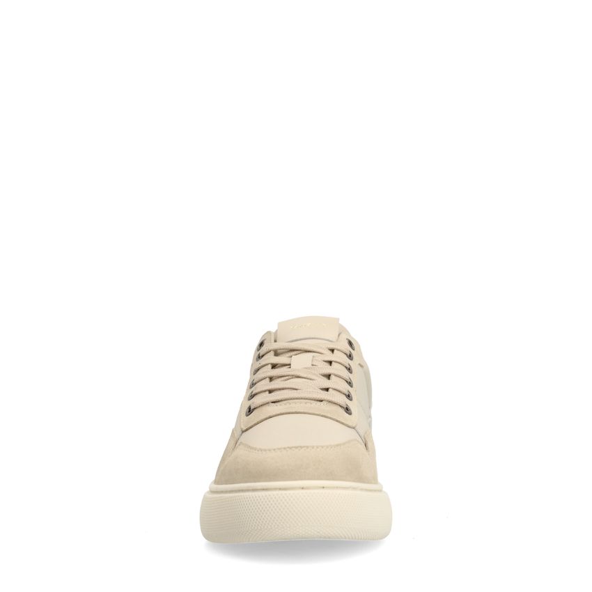 Beige suède sneakers