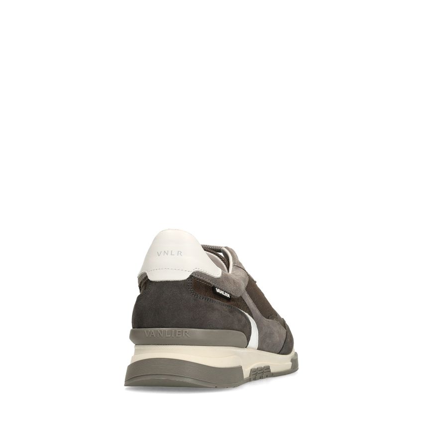 Grijze nubuck sneakers