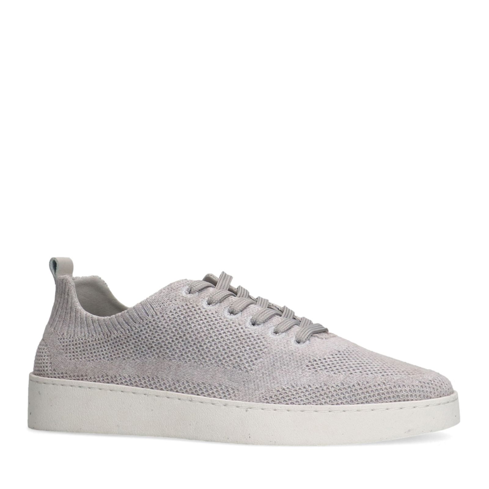 Grijze knit fabric sneakers
