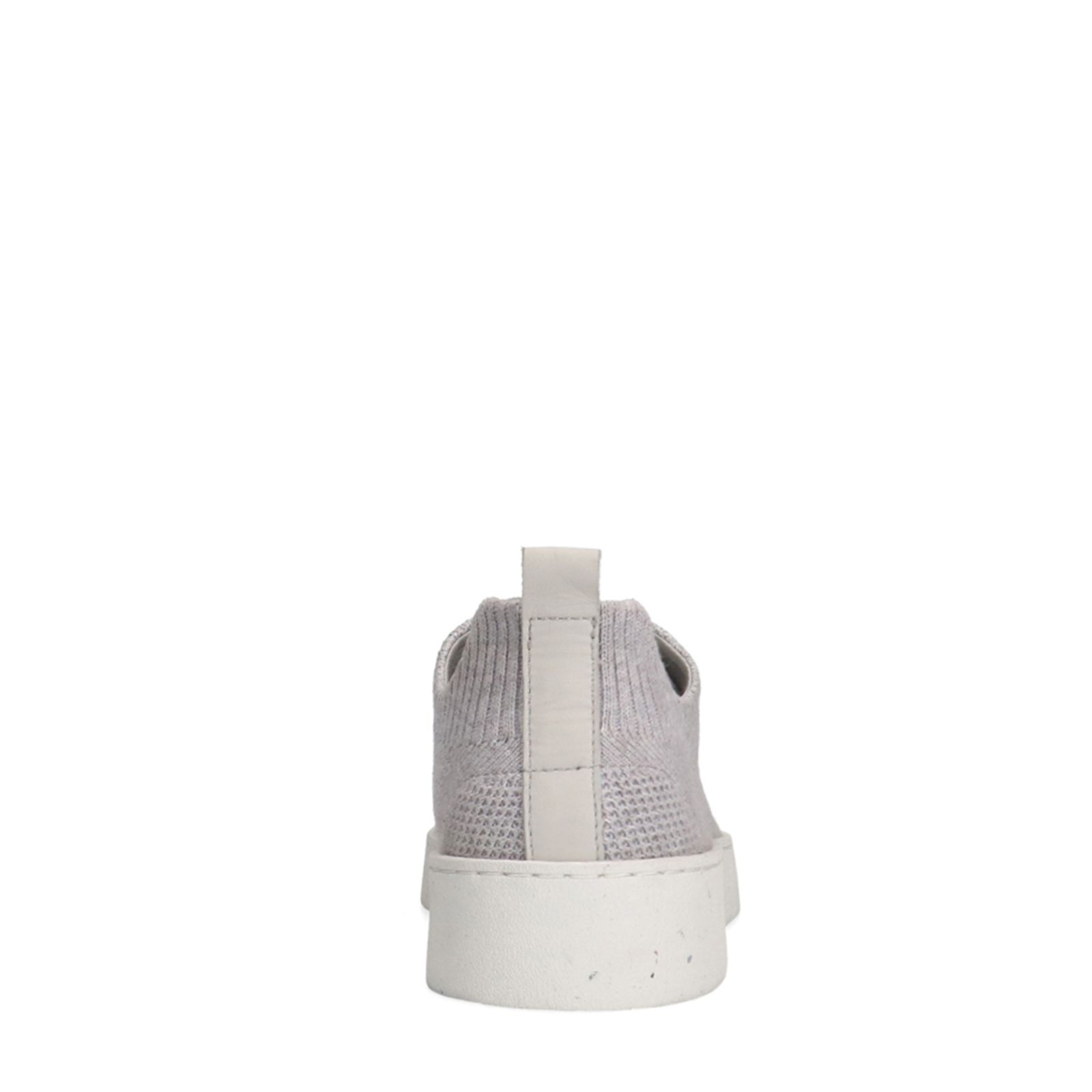 Grijze knit fabric sneakers