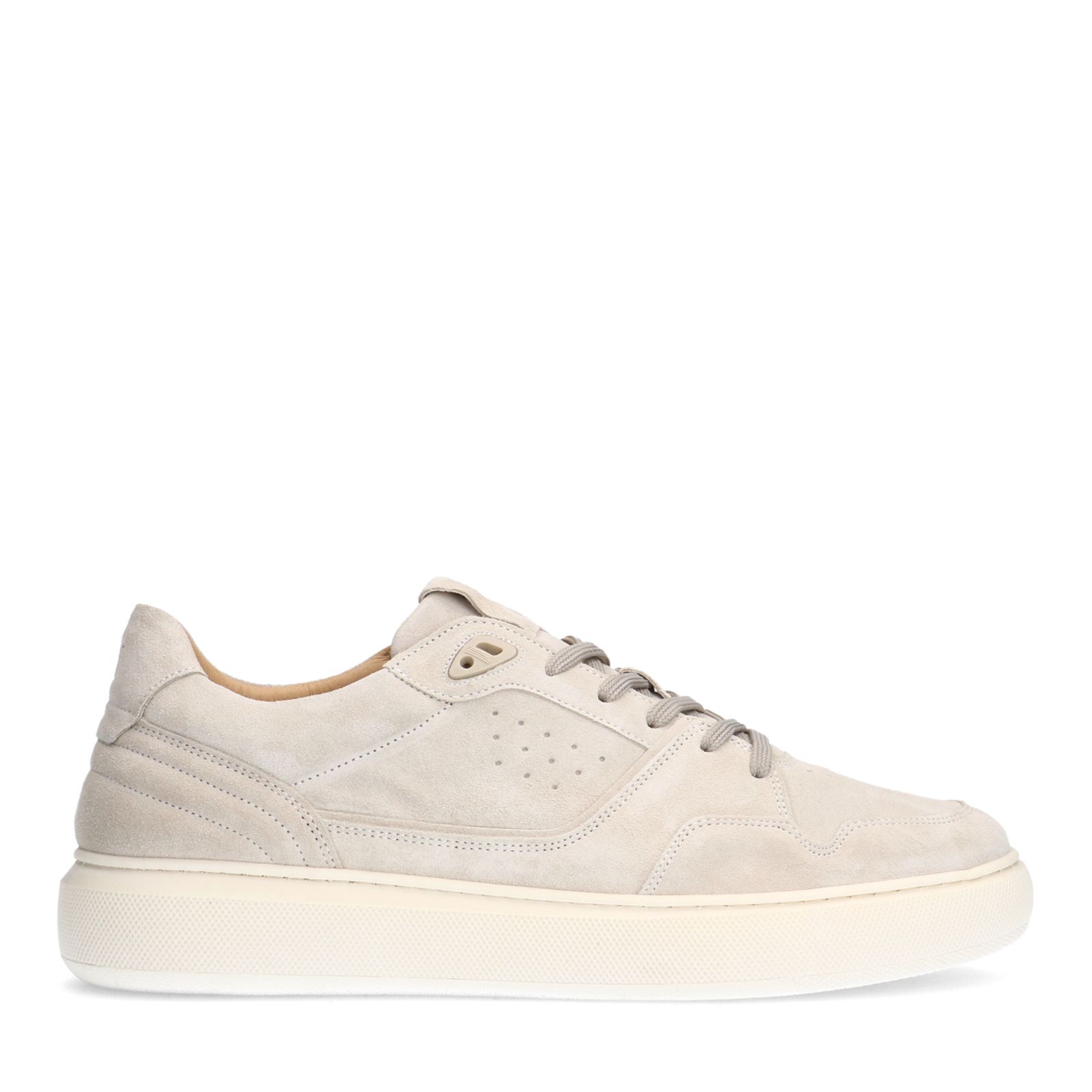 Beige suède sneakers
