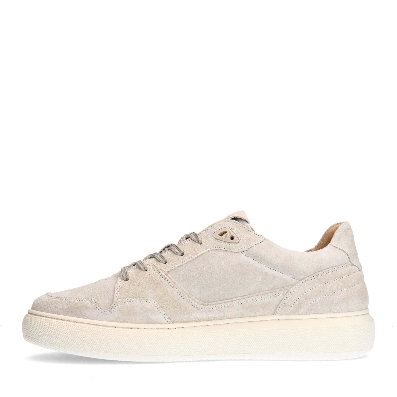 Beige suède sneakers