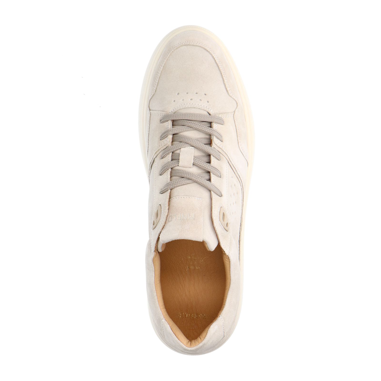 Beige suède sneakers