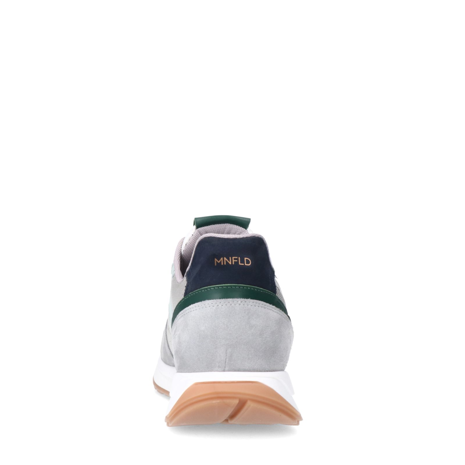 Graue Ledersneaker