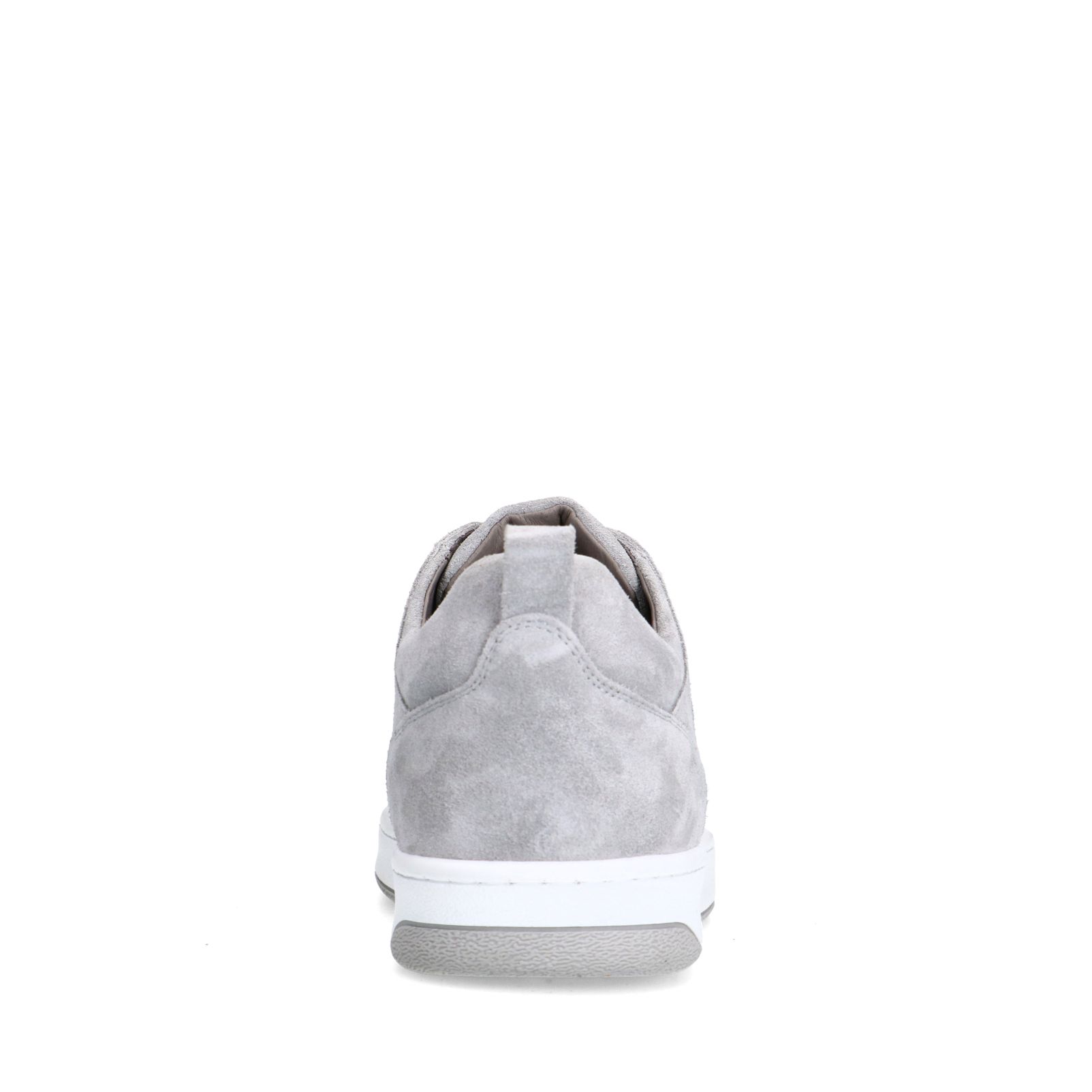 Graue Veloursleder-Sneaker