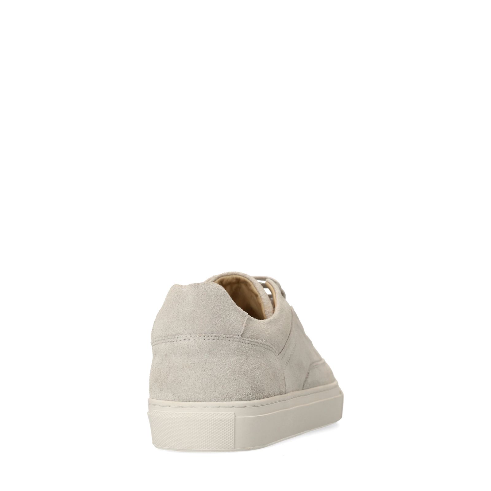Off white suède sneakers