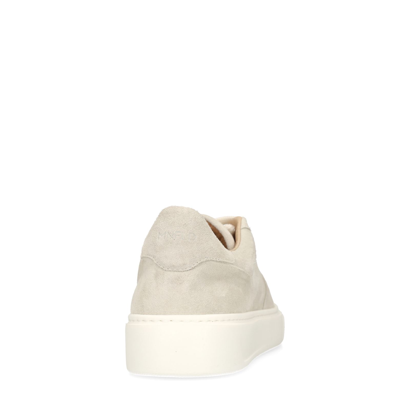 Licht grijze suède sneakers