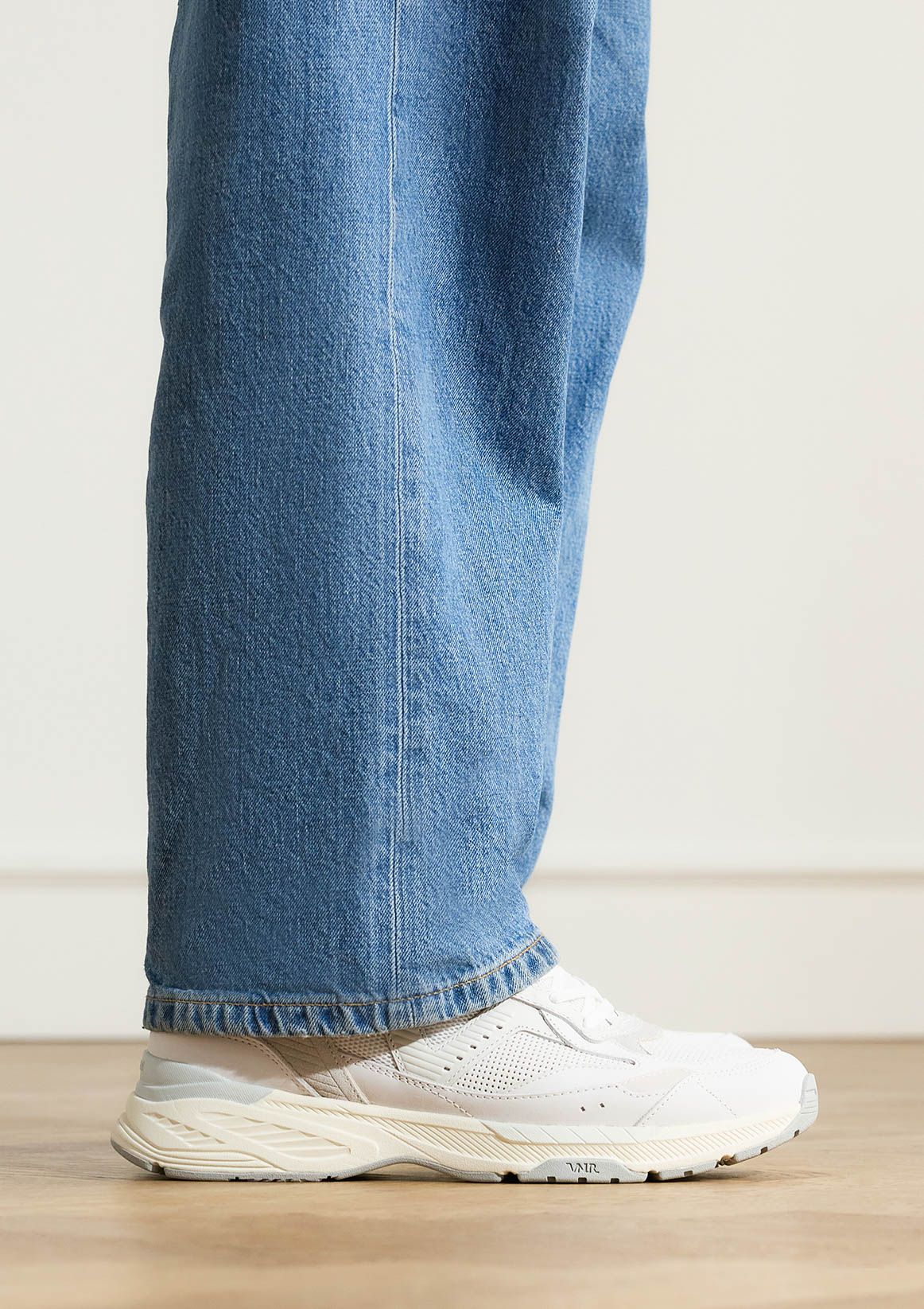 Grijze nubuck sneakers