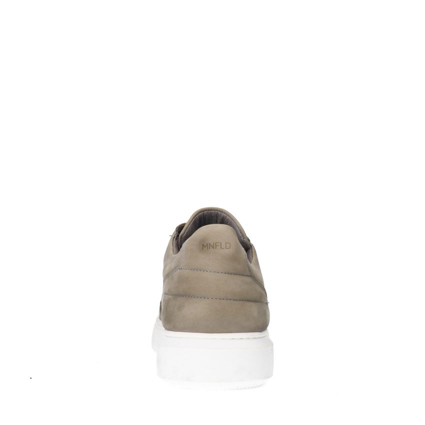 Grijze nubuck sneakers